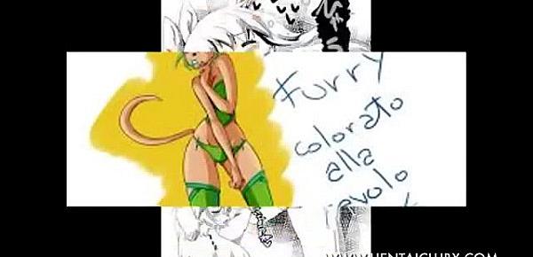  anime fan service FURRYS HOT MUY SEXYS SENSUALES YIFF